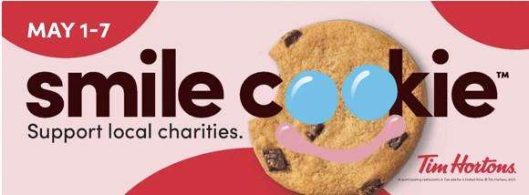 Tim Hortons' Smile Cookie Campaign