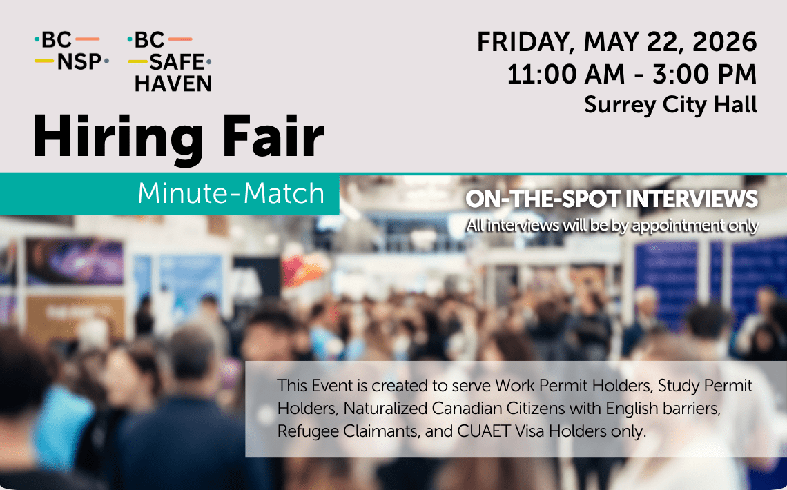 HIRING FAIR IMMIGRANT SERVICES MAY 22 2026