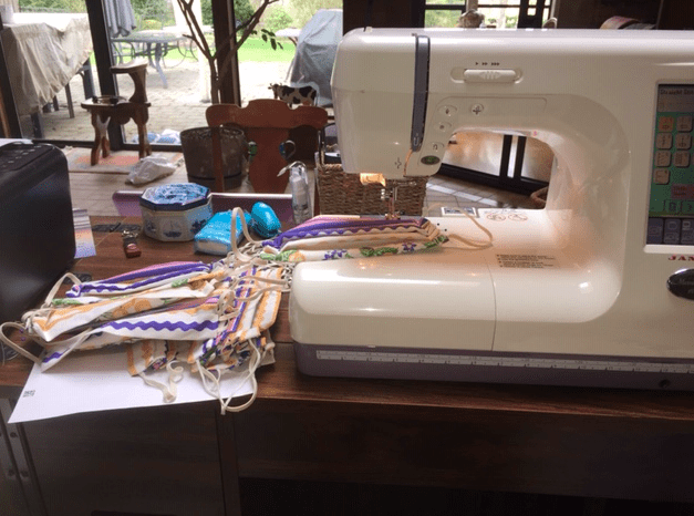 Sewing Machine and Masks