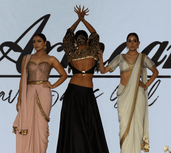 Models from Armaan DBG performing at the High Fashion & High Tea Gala