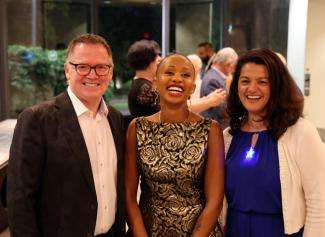 Kevin Falcon, Nobu Mofulma and Ritu Khanna
