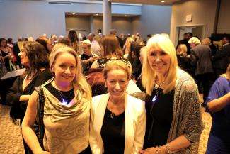 Lenore Rattray, Linda Annis and Ginny Hasselfield