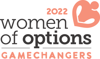 Women of Options: Gamechangers Logo