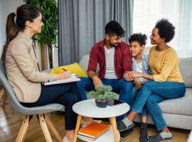 Family getting counselling